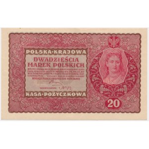 20 známok 1919 - II Serja CK -.