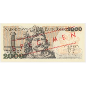 2.000 złotych 1979 - WZÓR - S 0000000 - No.2370 -