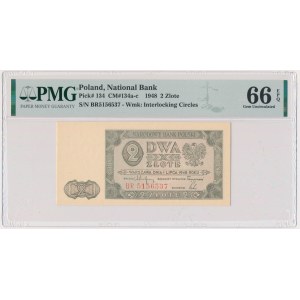 2 gold 1948 - BR - PMG 66 EPQ