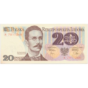 20 zlatých 1982 - A -