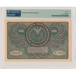 500 marks 1919 - 1st Series BF - PMG 66 EPQ