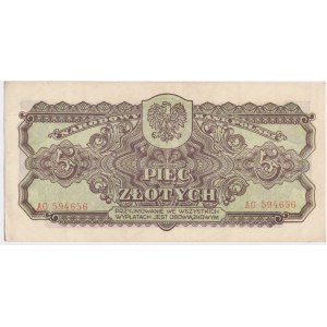 5 złotych 1944 ...owym - AC -