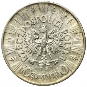 Pilsudski, 10 zloty 1937