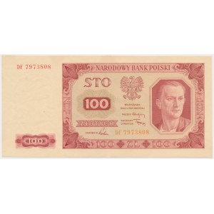 100 złotych 1948 - DF - rzadsza odmiana