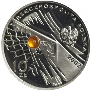 10 złotych 2002 MŚ w piłce nożnej - NGC PF69 ULTRA CAMEO