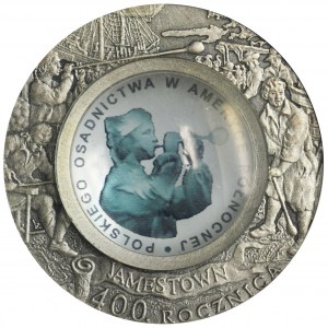 10 złotych 2008 400 Rocznica osadnictwa w Ameryce Północnej