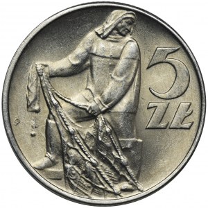 5 złotych 1974 Rybak