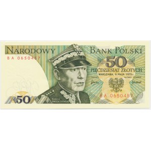 50 złotych 1975 - BA -