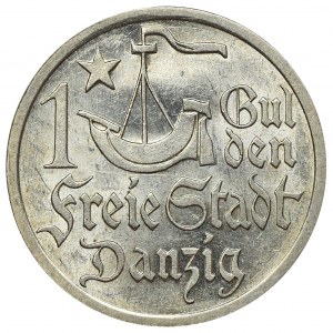 Svobodné město Gdaňsk, 1 gulden 1923 Koga