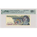 1.000 złotych 1979 - WZÓR - BM 0000000 - No. 1846 - PMG 68 EPQ