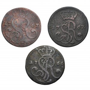 Sada, Poniatowski, Pennies (3 kusy)