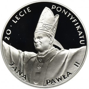 10 zlatých 1998 20. výročie pontifikátu Jána Pavla II.