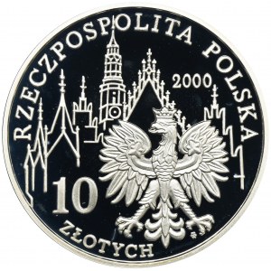 10 zlatých 2000 1000. výročie mesta Vroclav