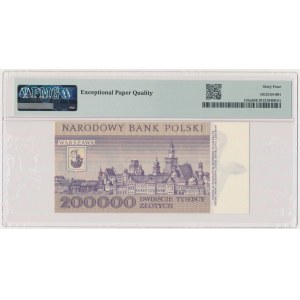 200.000 złotych 1989 - A - PMG 64 EPQ