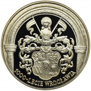 10 zlatých 2000 1000. výročí města Vratislavi