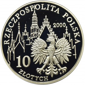 10 zlatých 2000 1000. výročie mesta Vroclav