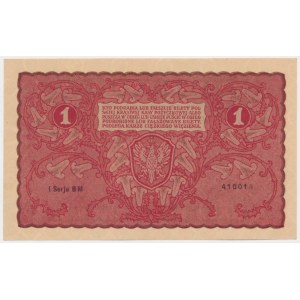 1 známka 1919 - 1. séria BM -