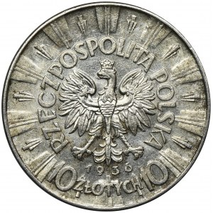 Piłsudski, 10 złotych 1936