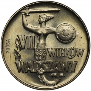 SAMPLE, 10 zlotých 1965 VII storočie Varšavy