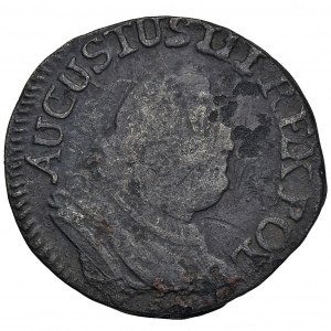 August III Sas, Grosz Gubin 1755 - cyfra 3