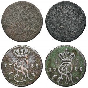 Sada, Poniatowski, Pennies (4 kusy)