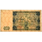 500 złotych 1947 - G2 - ładny