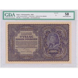 1.000 marek 1919 - I Serja BF - GDA 58