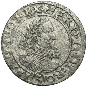 Sliezsko, vláda Habsburgovcov, Ferdinand II, 3 Krajcary Wrocław 1626 HR