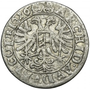 Silesia, Habsburg rule, Ferdinand II, 3 Krajcary Wroclaw 1626 HR