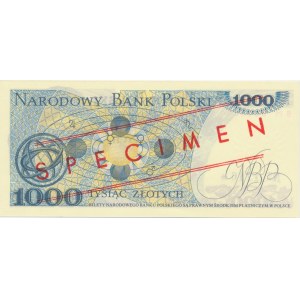 1.000 złotych 1979 - WZÓR - BM 0000000 - No.1716 -