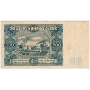 500 zloty 1947 - M2 -.