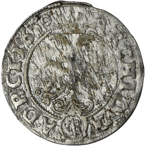 Sliezsko, habsburská vláda, Ferdinand III, 3 Krajcary Wrocław 1651 GH
