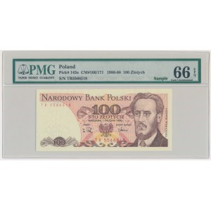100 złotych 1988 - TR - PMG 66 EPQ