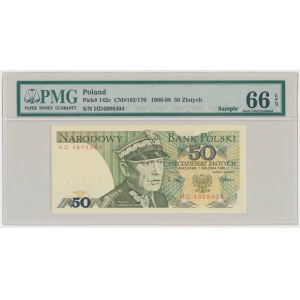 50 złotych 1988 - HD - PMG 66 EPQ