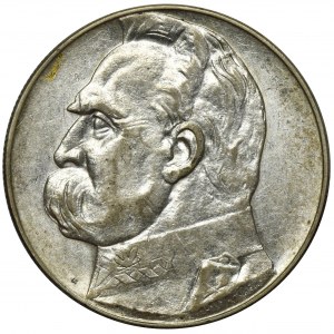 Piłsudski, 10 zlotých 1938