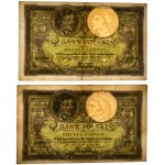 500 zloty 1919 - SA. - various varieties (2 pcs.)