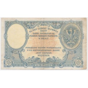 100 zlotých 1919 - S.B -