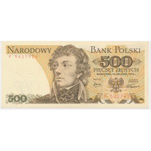 500 zloty 1974 - P -