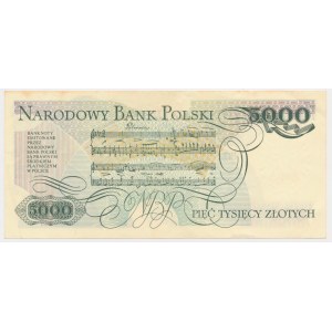 5.000 złotych 1982 - H -wyjątkowo rzadkie