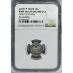 DESTRUKT, 10 pennies 2010 - NGC UNC DETAILS
