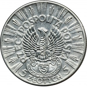 Pilsudski-Schütze, 5 Zloty 1934
