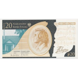 20 złotych 2010 - Fryderyk Chopin