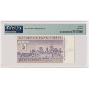 200.000 złotych 1989 - A - PMG 66 EPQ