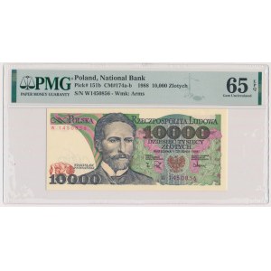 10,000 gold 1988 - W - PMG 65 EPQ - first vintage series