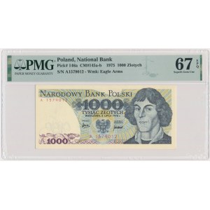 1,000 gold 1975 - A - PMG 67 EPQ