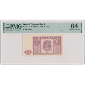 1 Gold 1946 - PMG 64