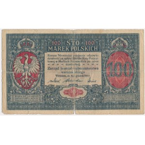 100 marek 1916 - Jenerał - 6 cyfr -