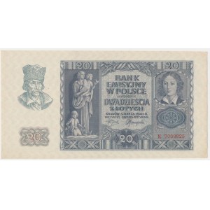 20 złotych 1940 - K -