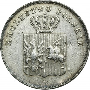 November Uprising, 5 zloty Warsaw 1831 KG