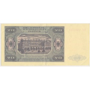 20 złotych 1948 - HF -